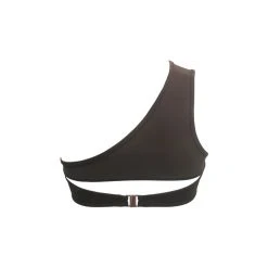 Hamade Activewear One Shoulder Top - Dark Brown All Pole Wear