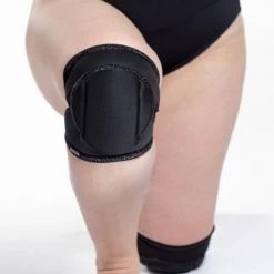 Queen Accessories Queen Kneepads - Black Sparkle New In 7 Queen Accessories Queen Kneepads - Black Sparkle New In