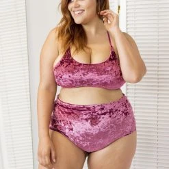 Lunalae Delphine Top - Rose Velvet Tops 16 Lunalae Delphine Top - Rose Velvet Tops