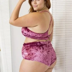 Lunalae Delphine Top - Rose Velvet Tops 17 Lunalae Delphine Top - Rose Velvet Tops