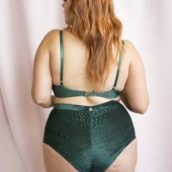 Lunalae Lana Top - Emerald Velvet All Pole Wear