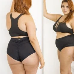 Most Loved Lunalae High Waist Shorts - Black 10 Most Loved Lunalae High Waist Shorts - Black