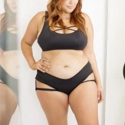 Most Loved Lunalae Lure You Low-Rise Garter Shorts - Black 14 Most Loved Lunalae Lure You Low-Rise Garter Shorts - Black