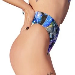 Cleo The Hurricane High Rider Hot Pants - Galaxy