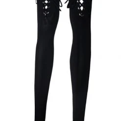 Hamade Activewear Lace-up Thigh High Legwarmers Accessories