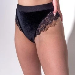 All Pole Wear Sorte Velvet Adore Shorts - Black 7 All Pole Wear Sorte Velvet Adore Shorts - Black