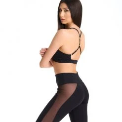 New In Bandurska Asana Biker Shorts - Black