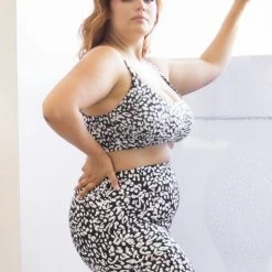 Lunalae Ava Eco Top - Black Leopard