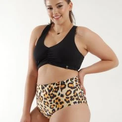 All Pole Wear Pole Addict High Waisted Shorts - Sunrise Leopard