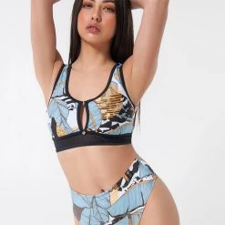 Pole Addict Mona High Leg Bottoms - Banani All Pole Wear 14 Pole Addict Mona High Leg Bottoms - Banani All Pole Wear