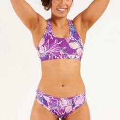 All Pole Wear AMBR Designs Reversible Booty Shorts - Bloom 10 All Pole Wear AMBR Designs Reversible Booty Shorts - Bloom