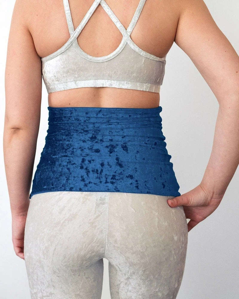 Accessories Dragonfly Back Warmer - Velvet Blue 6 Accessories Dragonfly Back Warmer - Velvet Blue