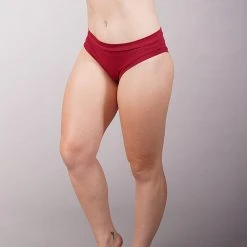 Off The Pole Classic Scrunch Shorts - Wine All Pole Wear