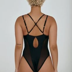 Bodysuits Creatures Of XIX Classique Bodysuit - Black