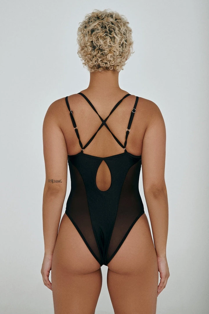 Bodysuits Creatures Of XIX Classique Bodysuit - Black 2 Bodysuits Creatures Of XIX Classique Bodysuit - Black