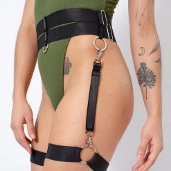 Rolling Lara Bottom Harness - Black Accessories 17 Rolling Lara Bottom Harness - Black Accessories