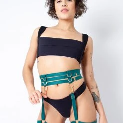 Rolling Halo Harness - Dark Green