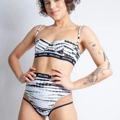 Rolling Alpha High Waisted Hot Pants - Zebra