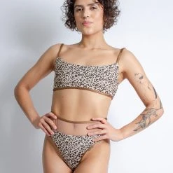 Rolling Vento Reversible Selva Bottoms - Beige Leopard/Chocolate All Pole Wear