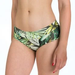 Dragonfly Hot Pants - Fresh Leaf Print New In