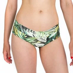Dragonfly Hot Pants - Fresh Leaf Print New In