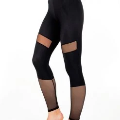 Dragonfly Barbara Leggings - Black Mesh All Pole Wear 6 Dragonfly Barbara Leggings - Black Mesh All Pole Wear