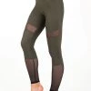 Dragonfly Barbara Leggings - Khaki Mesh