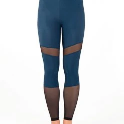 Dragonfly Barbara Leggings - Petrol Mesh All Pole Wear