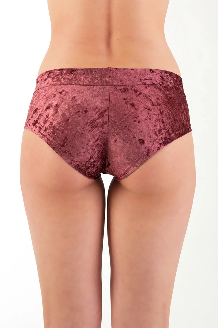 Dragonfly Hot Pants - Velvet Amaranth 3 Dragonfly Hot Pants - Velvet Amaranth
