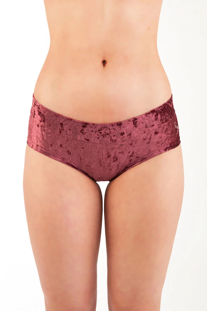 Dragonfly Hot Pants - Velvet Amaranth 1 Dragonfly Hot Pants - Velvet Amaranth