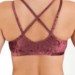 All Pole Wear Dragonfly Nicole Top - Velvet Amaranth