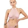 Naughty Thoughts XXX Rated See Through Top - Pink