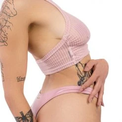 Naughty Thoughts XXX Rated See Through Top - Pink