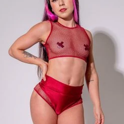 Sorte Feeling Myself Bottoms - Red New In