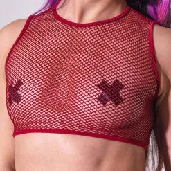 New In Sorte Feeling Myself Top - Red