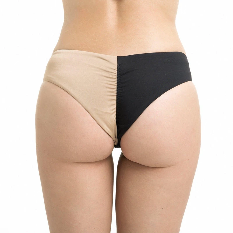 Poledancerka Movement Reversible Bikini-Style Short - Black/Nude 01 2 Poledancerka Movement Reversible Bikini-Style Short - Black/Nude 01