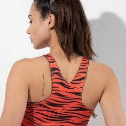 RAD Lover Reversible Top - Tiger/Black All Pole Wear