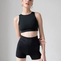 Pole Addict Biker Shorts - Black 8 Pole Addict Biker Shorts - Black