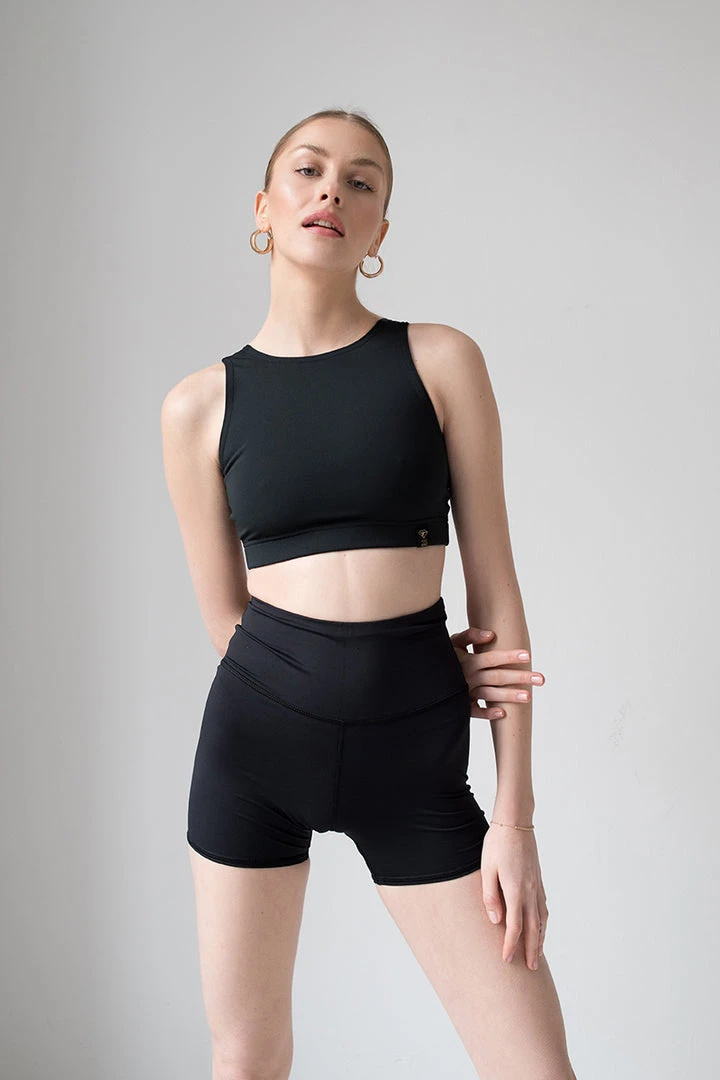 Pole Addict Biker Shorts - Black 3 Pole Addict Biker Shorts - Black