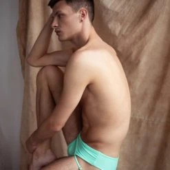 New In Sway Nathan Shorts - Green Aventurine