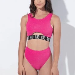 RAD Bahari Top - Fuchsia Glitter