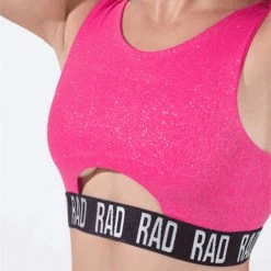RAD Bahari Top - Fuchsia Glitter