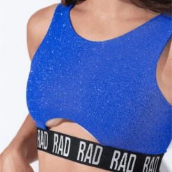 RAD Bahari Top - Blue Glitter