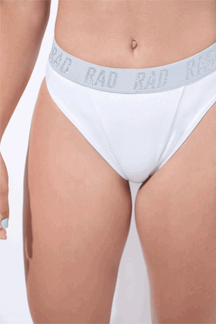 RAD Atlantida Shorts - White Glitter 2 RAD Atlantida Shorts - White Glitter