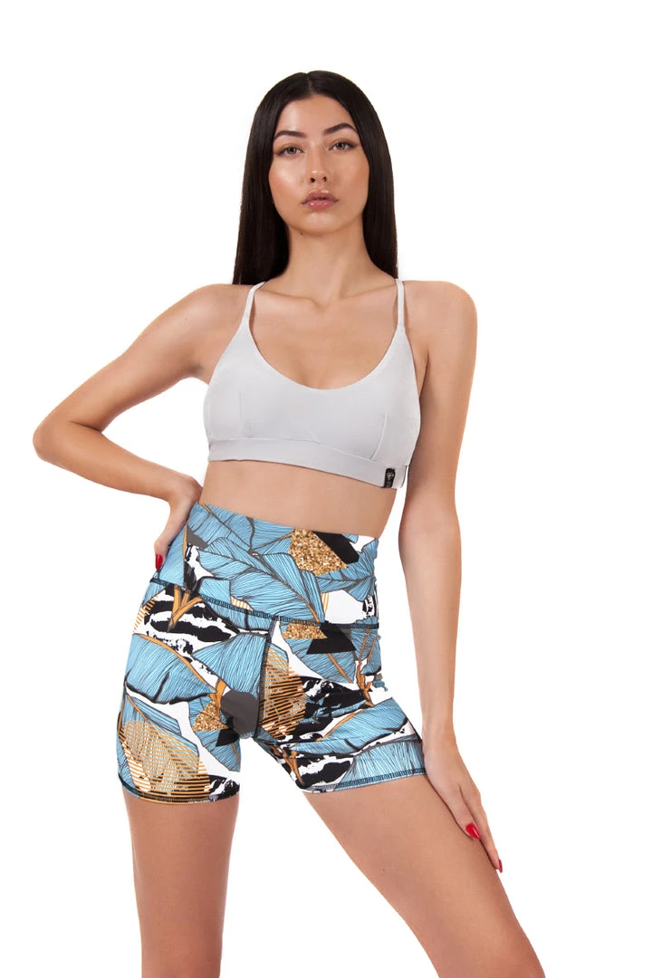 All Pole Wear Pole Addict Biker Shorts - Banani 1 All Pole Wear Pole Addict Biker Shorts - Banani