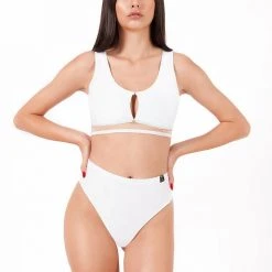 Pole Addict Land Top - White