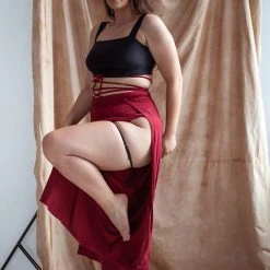 Sway Namasway Pants - Burgundy