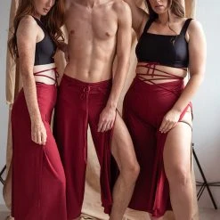 Sway Namasway Pants - Burgundy 9 Sway Namasway Pants - Burgundy