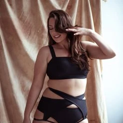 Sway Candice Top - Black Crow