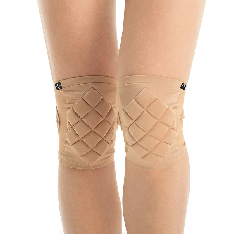 Poledancerka Mesh Kneepads - Nude 01 (with Pocket) 1 Poledancerka Mesh Kneepads - Nude 01 (with Pocket)